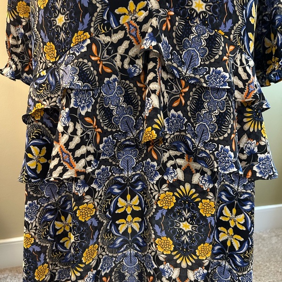 Anne Taylor LOFT Floral Pattern Dress Size L - Picture 7 of 7